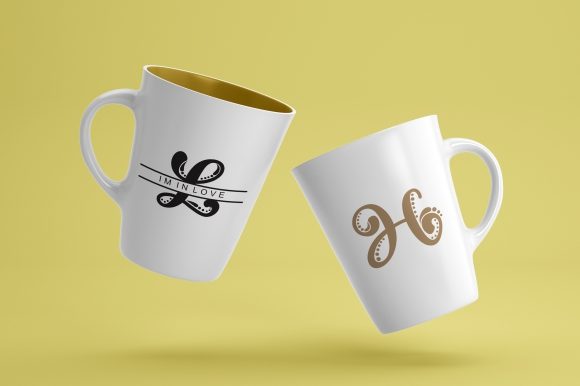 Monogramus Font PNG with transparent background - Preview 2