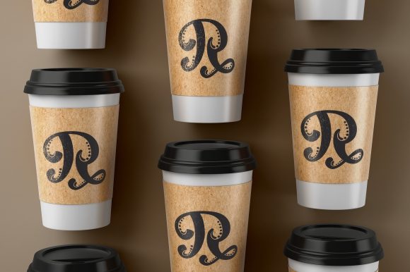Monogramus Font PNG with transparent background - Preview 3
