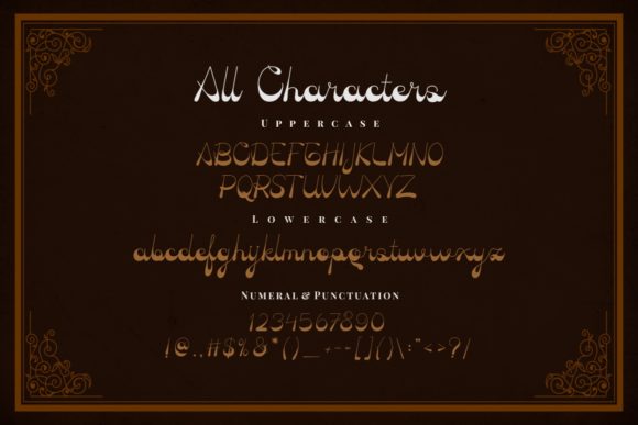 Old Land Font PNG with transparent background - Preview 5