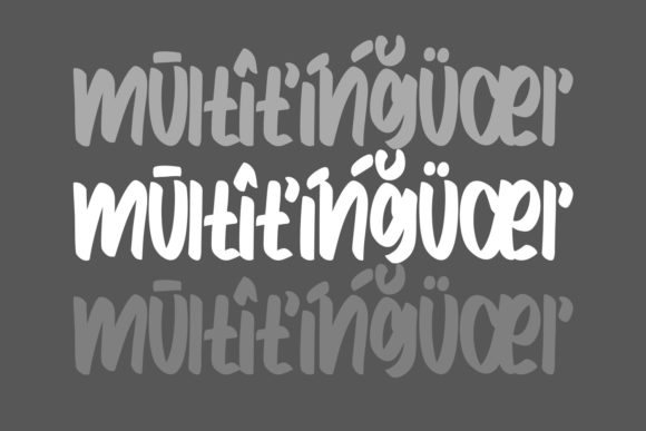 Randirops Font PNG with transparent background - Preview 5