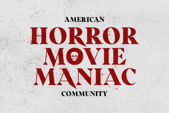 Scary Things Font PNG with transparent background - Preview 1