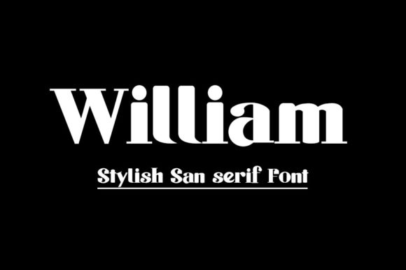 William Serif Font By Eddygoodboy