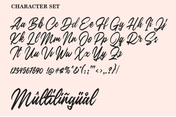 Blurin Font - Preview 2