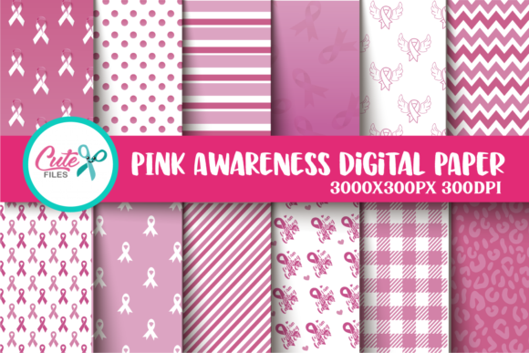 Breast Cancer Awareness Digital Paper