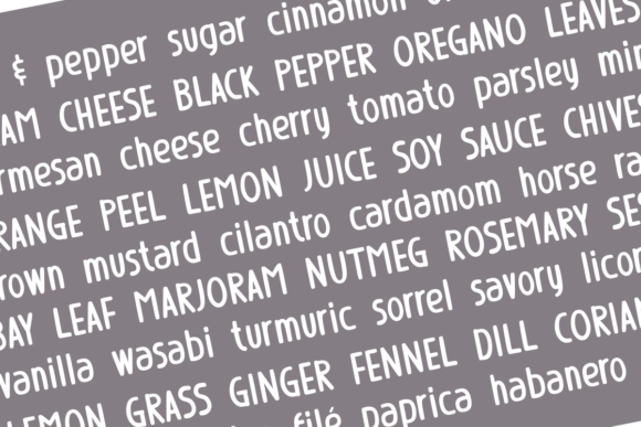 Cherry Caramel Font PNG with transparent background - Preview 4
