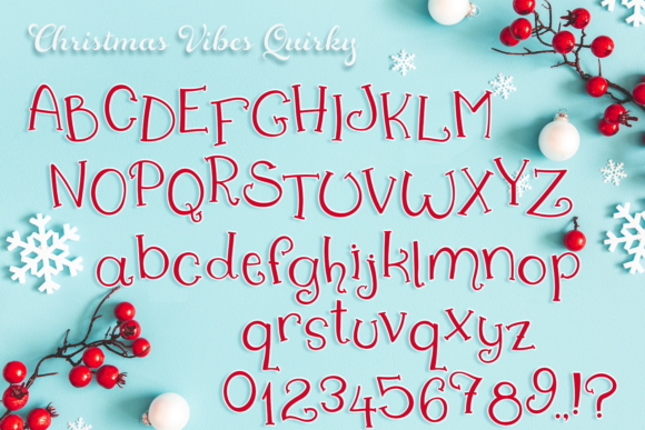 Christmas Vibes Font - Preview 2