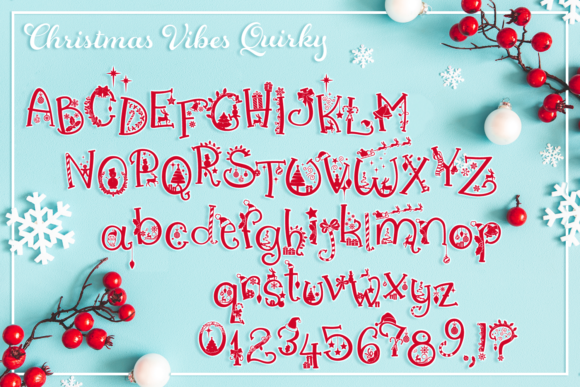 Christmas Vibes Font - Preview 5