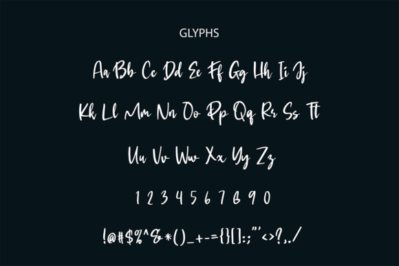 Gastya Font - Preview 5