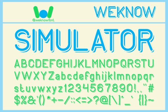 Generation Font - Preview 3