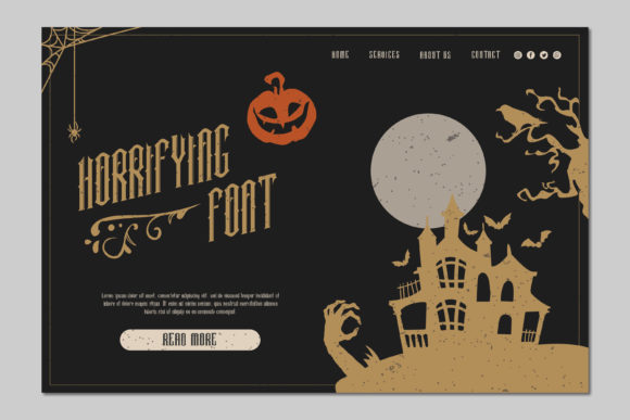 Halloween Witch Font - Preview 3