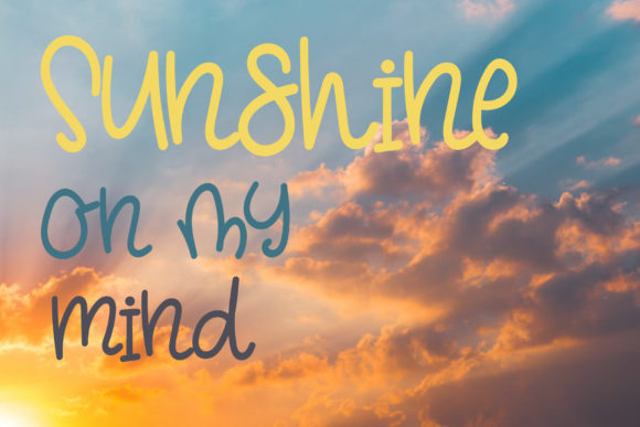 Happy Life Font PNG with transparent background - Preview 1