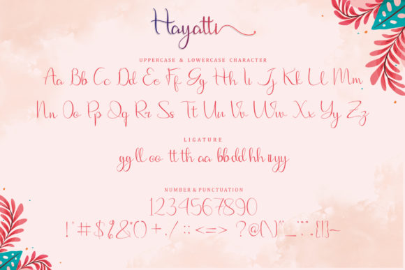 Hayatti Font - Preview 5