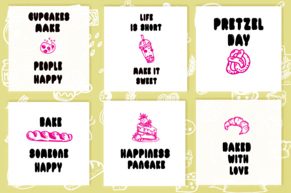 Hello Vanilla Font - Preview 2