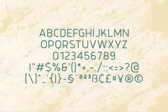 Nectrops Font PNG with transparent background - Preview 1
