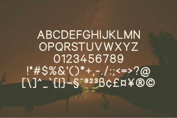 Neuophic Font PNG with transparent background - Preview 1