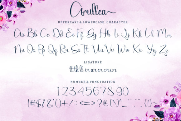 Amillea Font - Preview 5