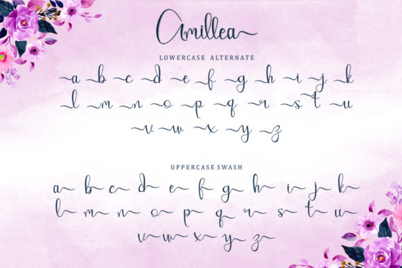 Amillea Font - Preview 6
