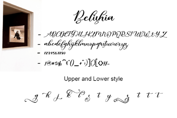 Belishia Font - Preview 4