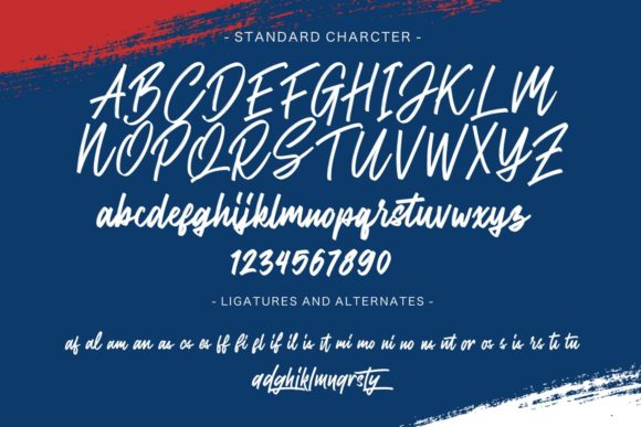 Bismore Font PNG with transparent background - Preview 2
