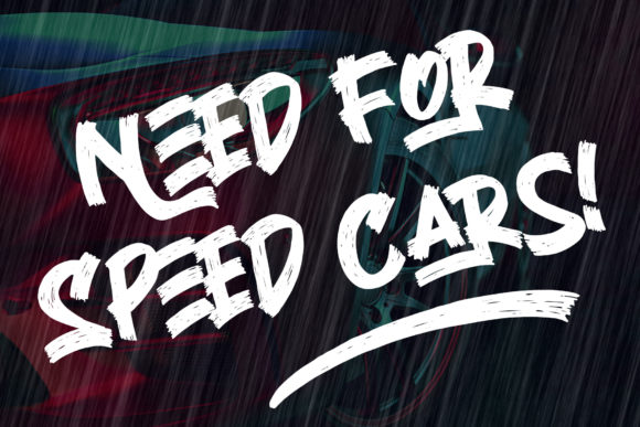 Black Rocker Font - Preview 3