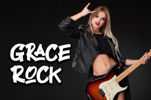 Black Rocker Font - Preview 6