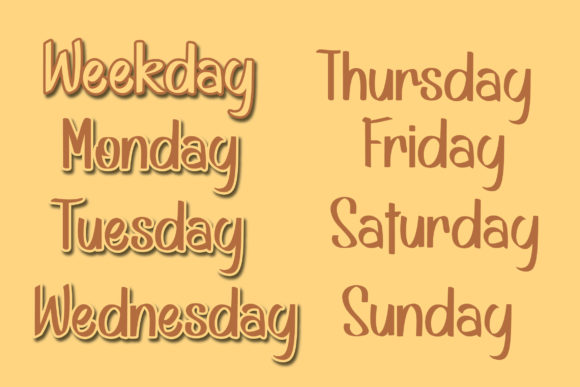 Brithsic Font - Preview 6