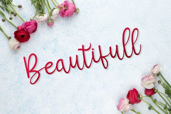 Butterfly Font - Preview 2