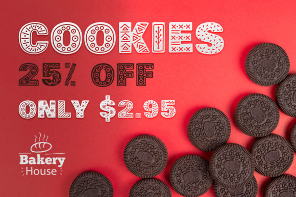Cookies Font - Preview 1