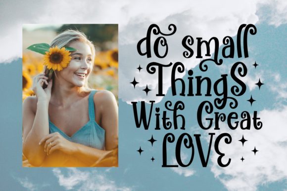 Curly Funky Font - Preview 3