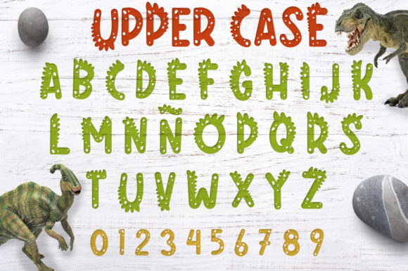 Dino Rush Font - Preview 1