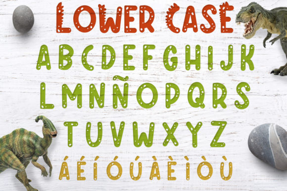 Dino Rush Font - Preview 2