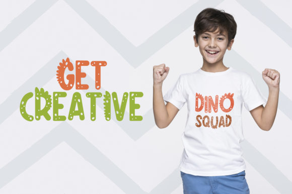 Dino Rush Font - Preview 4