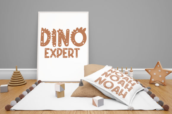 Dino Rush Font - Preview 6