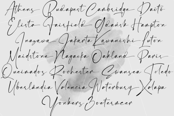Estrada Signature Font - Preview 4