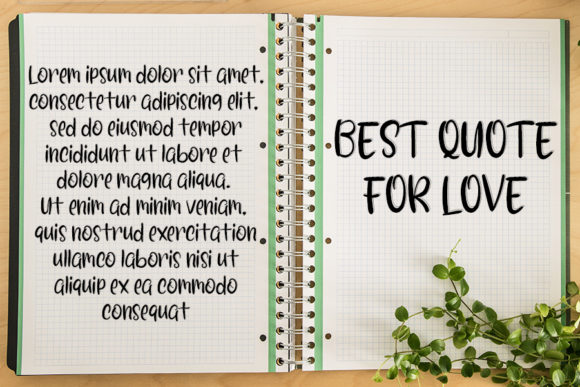 Hand Draw Font - Preview 1