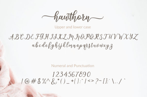 Hawthorn Font - Preview 3