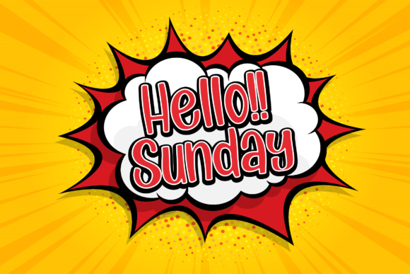 Kids Monday Font PNG with transparent background - Preview 1