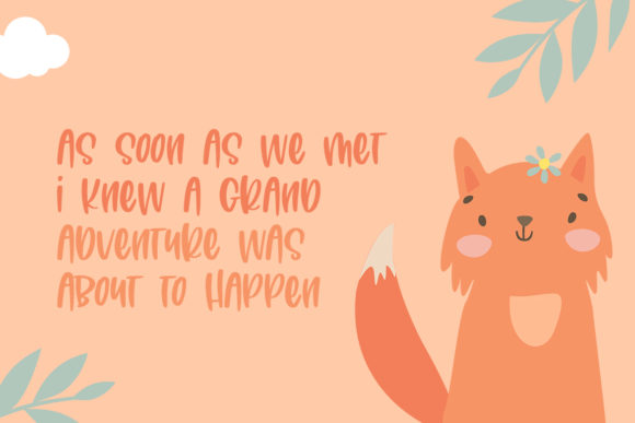 Little Kimberly Font PNG with transparent background - Preview 4