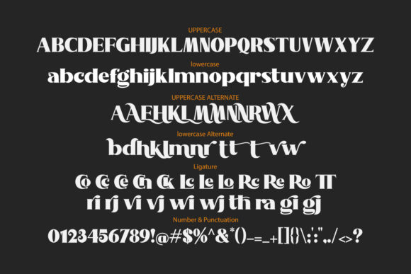 Nakone Font PNG with transparent background - Preview 6