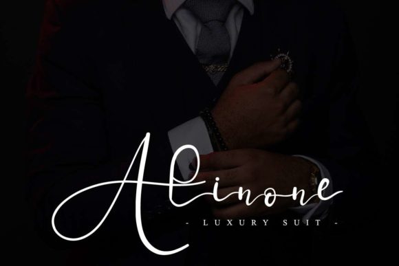 Night Feel Font PNG with transparent background - Preview 5