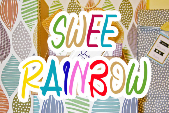 November is Cheerful Font PNG with transparent background - Preview 1