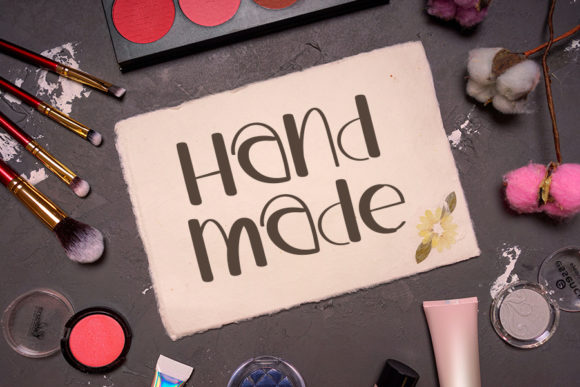 Paper Craft Font PNG with transparent background - Preview 2