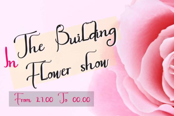 Plaza Avenue Font PNG with transparent background - Preview 3