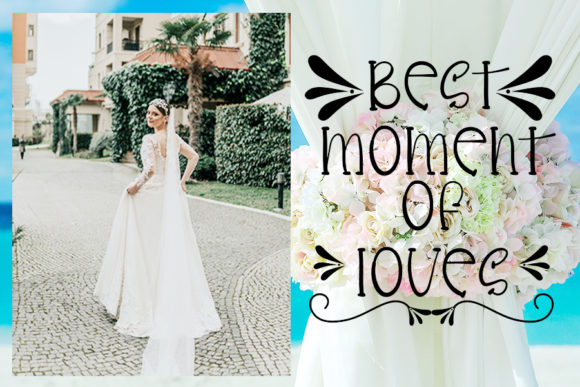 Rose Beauty Font PNG with transparent background - Preview 1