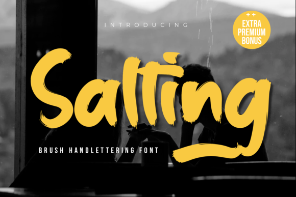 Salting Script & Handwritten Font By Productype