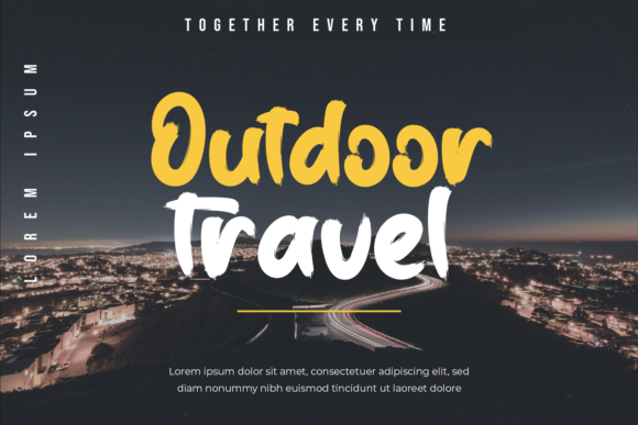 Salting Font PNG with transparent background - Preview 4