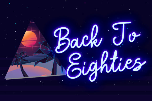 Shade Blue Font PNG with transparent background - Preview 2