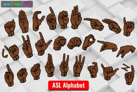 ASL SVG Nice...Awkward Sign Language SVG Graphic by Able Lingo ...