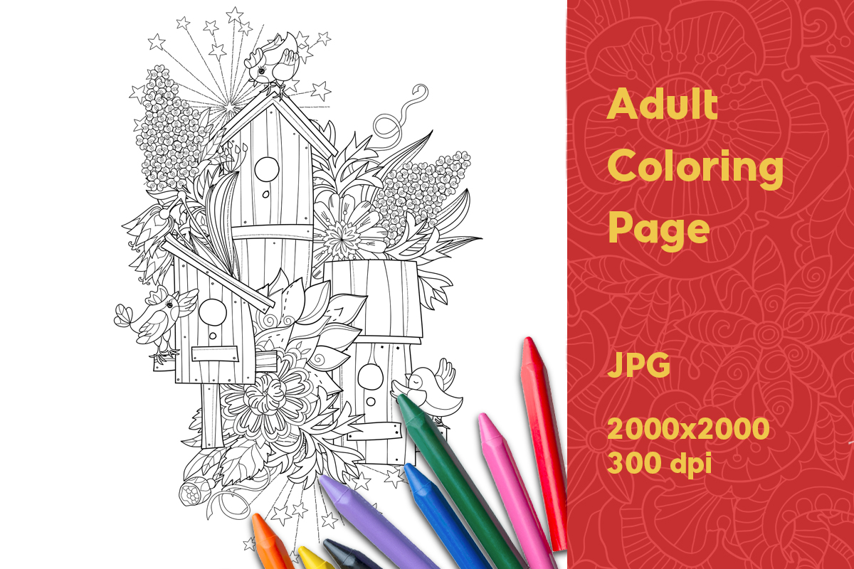 Adult Coloring Page