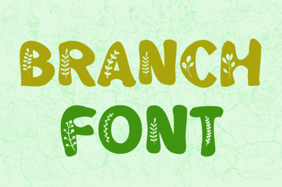 Branch Font - Preview 3